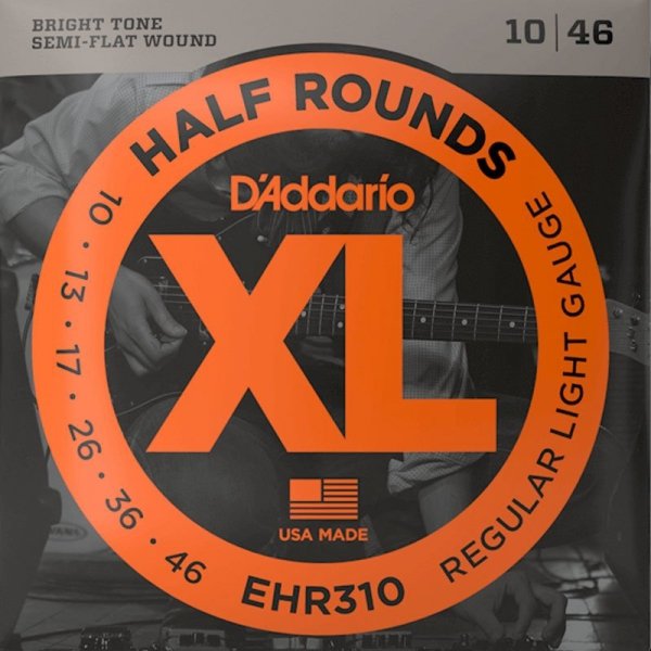 Struny D'ADDARIO Half Rounds EHR310 (10-46)
