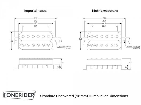 TONERIDER Alnico 2 Classics (RZ, bridge)