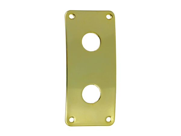 Płytka na 2 gniazda jack VPARTS JP-17 (GD)