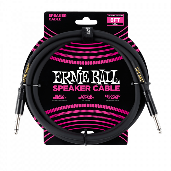 Kabel głośnikowy ERNIE BALL 6072 (1,83m)