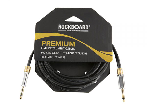Płaski kabel gitarowy ROCKBOARD Premium SS (6,0m)
