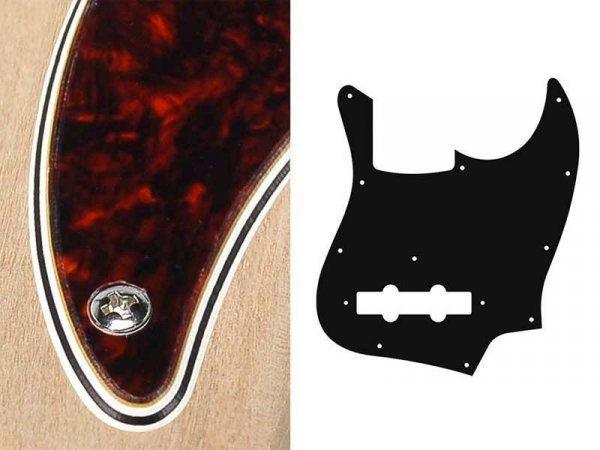 Pickguard BOSTON 62 J.Bass 4 warstwowy (TI)