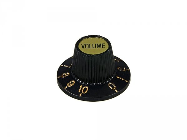 Gałka gitarowa VPARTS VKN-600 Witch Hat Vol (GD)