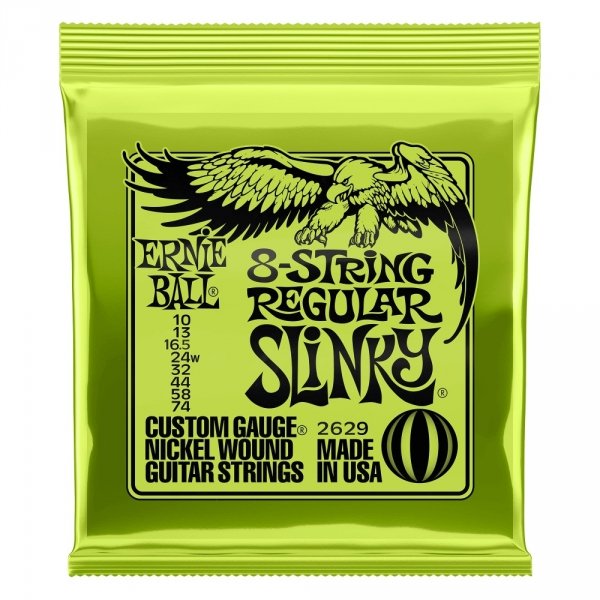 Struny ERNIE BALL 2629 Nickel Slinky (10-74) 8str.