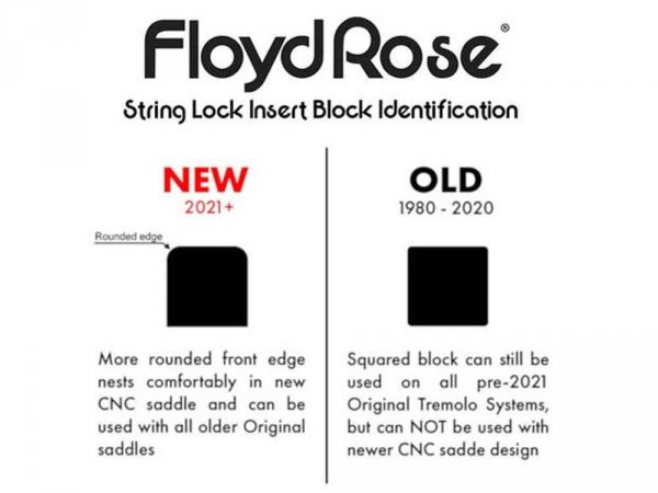 Kostki blokujące FLOYD ROSE Original FROSLIB21P