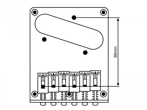 Tremolo VEGATREM VT2M TeleTrem Modern VT logo (SS)