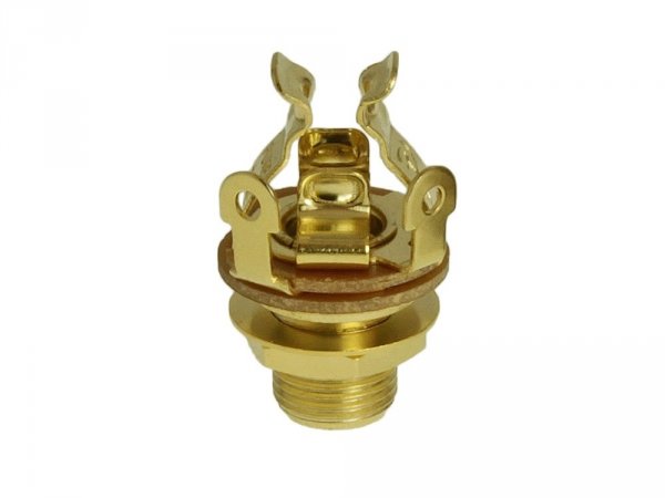 Gniazdo jack mono 6,3mm PURE TONE (GD)