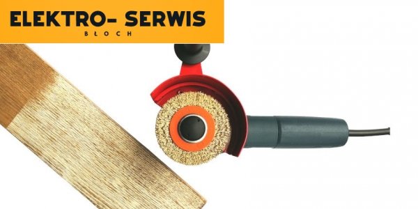 Zestaw do postarzania drewna GS05-14 ze szlifierką kątową Bosch GWS 9-125 S i akcesoriami