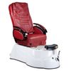 FOTEL DO PEDICURE Z MASAżEM BR-3820D BORDOWY