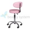 TABORET KOSMETYCZNY Z OPAR. BD-9934 RóżOWY
