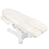 Activeshop FOTEL KOSMETYCZNY ELEKTR. A-207C PEDI WHITE/IVORY (5 SILNIKÓW)