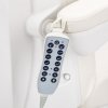 Fotel kosmetyczny elektryczny obrotowy Azzurro 873 biały