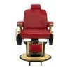 Fotel barberski MT-91021G Czerwony
