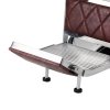 Hair System fotel barberski BM88066 bordowy