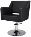 FOTEL FRYZJERSKI MONACO R SKAJ CZARNY (SUPER SALON)