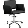 FOTEL LEA 01 P-7/KÓŁKA CHROM (48H)