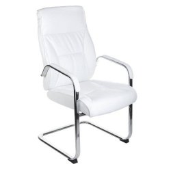 FOTEL KONFERENCYJNY CORPOCOMFORT BX-5085C BIAłY