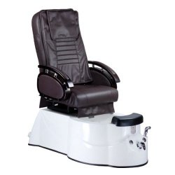 FOTEL DO PEDICURE Z MASAżEM BR-3820D BRąZOWY