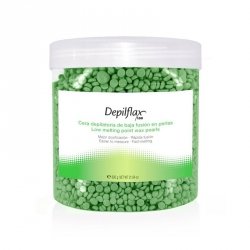 DEPILFLAX WOSK TWARDY BEZPASKOWY DO DEPILACJI PEREŁKA 600G VEGE