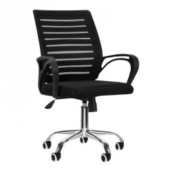 Fotel biurowy QS-04 czarny