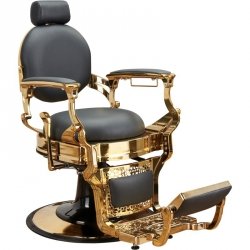 FOTEL BARBERSKI SOLOMON GOLD - ZMONTOWANY (BARBER BY AYALA)