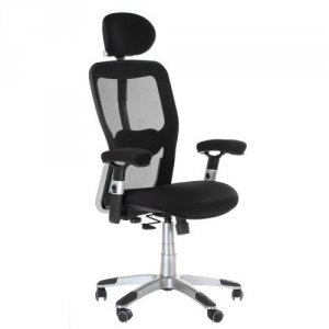 FOTEL ERGONOMICZNY CORPOCOMFORT BX-4147 CZARNY 