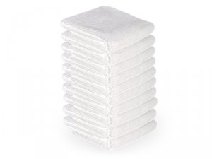 Ręcznik z microfibry 73 x 40 cm 10 szt.biały