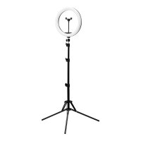 GLOW lampa pierścieniowa ring 13 bsc ze statywem 10W 