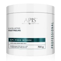 Apis Złuszczający peeling do stóp z kwasami AHA i mocznikiem 700g 