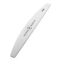 Ocho Nails papierki wymienne do pilnika półksiężyc metal. 100 10 szt. 