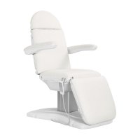 Elektryczny fotel kosmetyczny SILLON Eclipse 3 siln. biały 