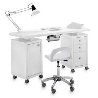 317 SQUARE Stolik do manicure podwójny 