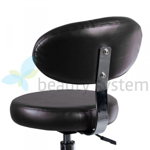 TABORET KOSMETYCZNY Z OPAR. BD-9934 CZARNY