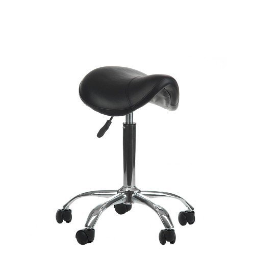 TABORET KOSMETYCZNY BD-9909 CZARNY
