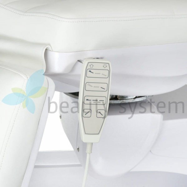 ELEKTRYCZNY FOTEL KOSMETYCZNY MAZARO BR-6672 BIAłY