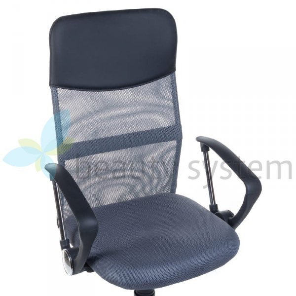 FOTEL BIUROWY CORPOCOMFORT BX-7773 CIEMNY SZARY