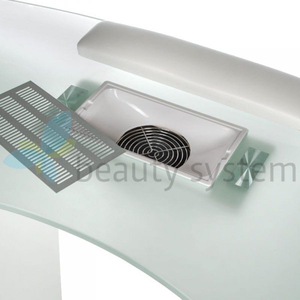 STOLIK MANICURE Z OTWOREM MONTAżOWYM BD-3453+O BIA