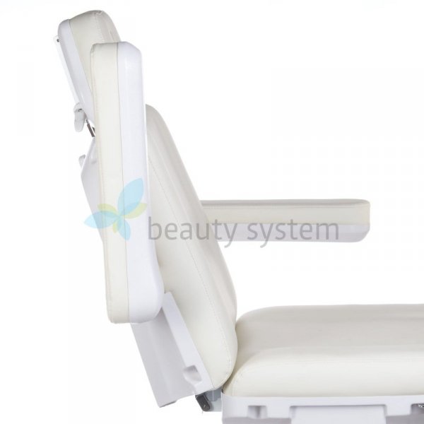 ELEKTRYCZNY FOTEL KOSMETYCZNY BR-6686A BIAłY