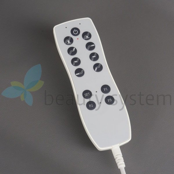 ELEKTRYCZNY FOTEL KOSMET PODGRZEWANY BR-6686 SZARY