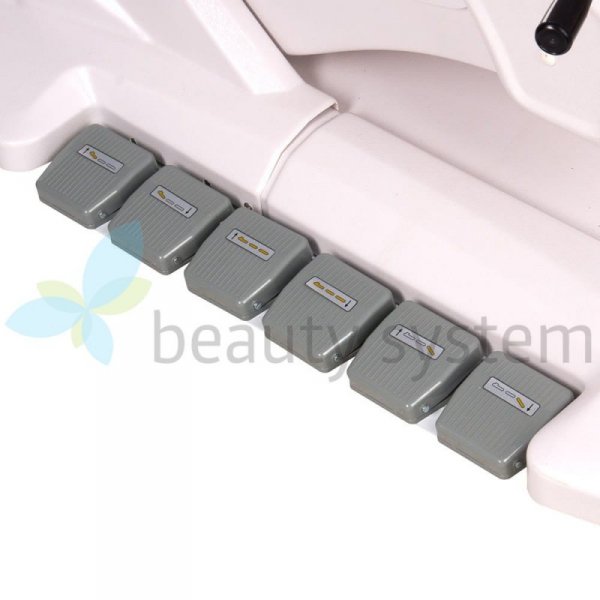 ELEKTRYCZNY FOTEL KOSMET PODGRZEWANY BR-6686 SZARY