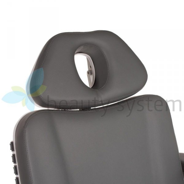 ELEKTRYCZNY FOTEL KOSMET PODGRZEWANY BR-6686 SZARY