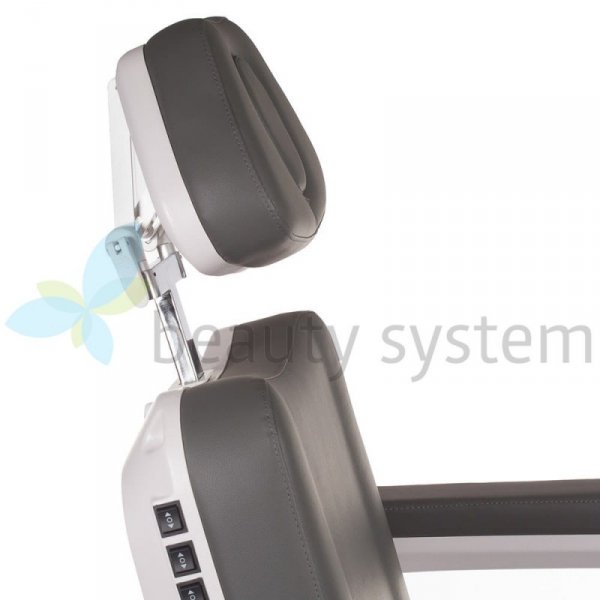 ELEKTRYCZNY FOTEL KOSMET PODGRZEWANY BR-6686 SZARY