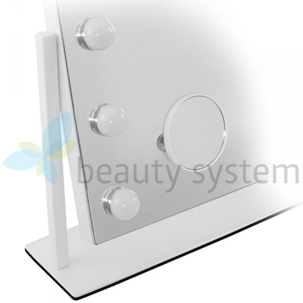 LUSTRO PODśWIETLANE OBROTOWE LED HOLLYWOOD 5846S