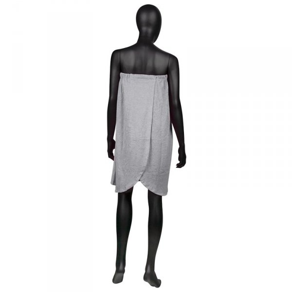 Peleryna frotte szary nr 29