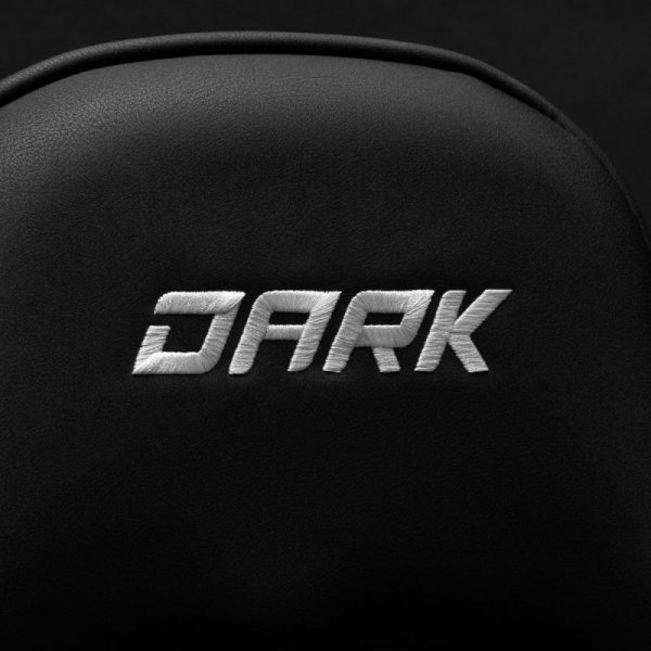 Dark fotel gamingowy czarny / szary