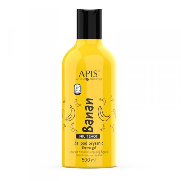Apis fruit shot, bananowy żel pod prysznic 500 ml