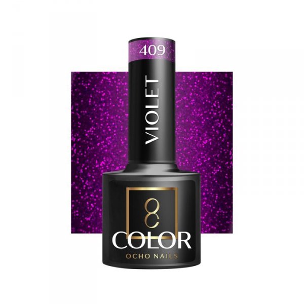 OCHO NAILS Lakier hybrydowy violet 409 -5 g