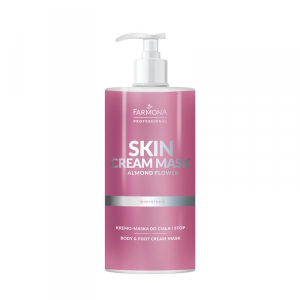 Farmona Skin cream mask almond flower kremo-maska do ciała i stóp kwiat migdałowca 500 ml