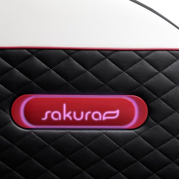 Sakura fotel masujący Standard 801 czarno-czerwony