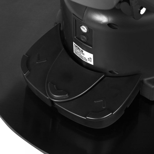 Fotel barberski elektryczny Gabbiano Duke czarny